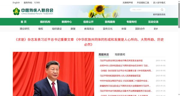 中国残疾人联合会预览图